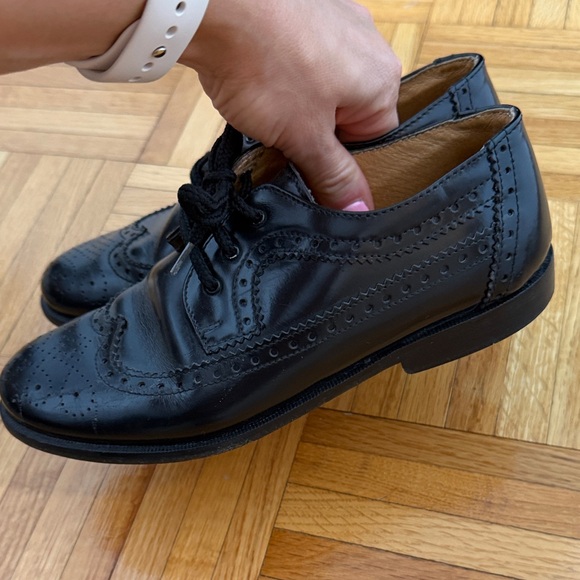 Classic Black Leather kids Dress Shoes - Picture 11 of 11